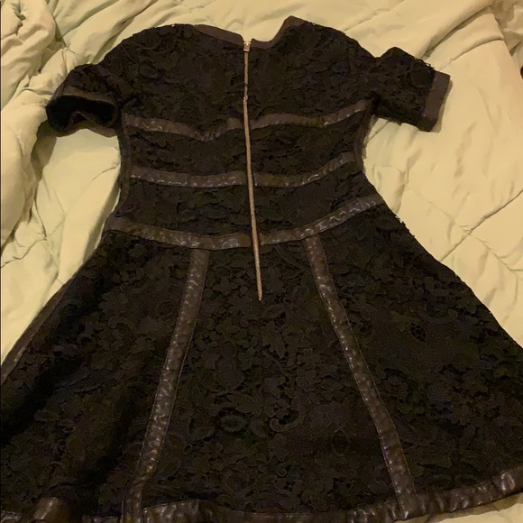 The Kooples lace and leather dress size 4 - Picture 8 of 8